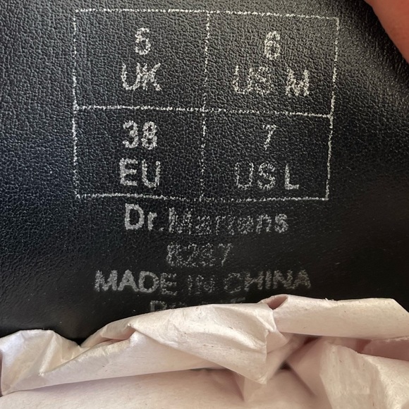 Dr Martens Y2K Vintage Air Wair 8287 Chunky Platform Ankle Boots. Size 7-7.5 - Picture 7 of 8